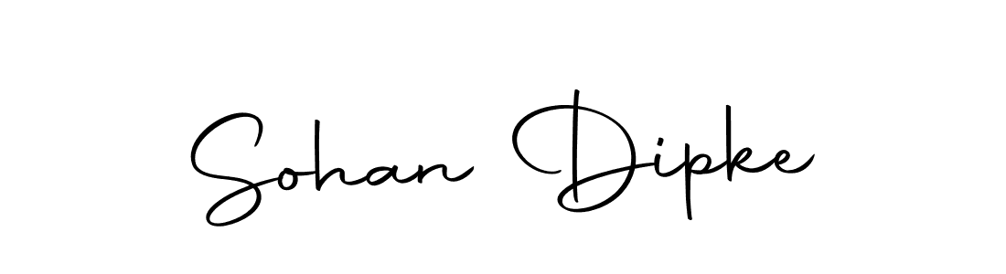 Similarly Autography-DOLnW is the best handwritten signature design. Signature creator online .You can use it as an online autograph creator for name Sohan Dipke. Sohan Dipke signature style 10 images and pictures png