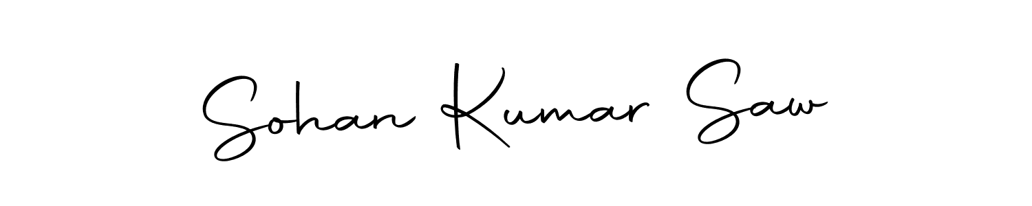 Create a beautiful signature design for name Sohan Kumar Saw. With this signature (Autography-DOLnW) fonts, you can make a handwritten signature for free. Sohan Kumar Saw signature style 10 images and pictures png