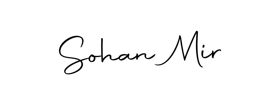 The best way (Autography-DOLnW) to make a short signature is to pick only two or three words in your name. The name Sohan Mir include a total of six letters. For converting this name. Sohan Mir signature style 10 images and pictures png