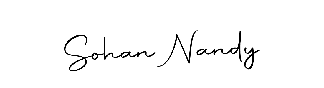 Also we have Sohan Nandy name is the best signature style. Create professional handwritten signature collection using Autography-DOLnW autograph style. Sohan Nandy signature style 10 images and pictures png