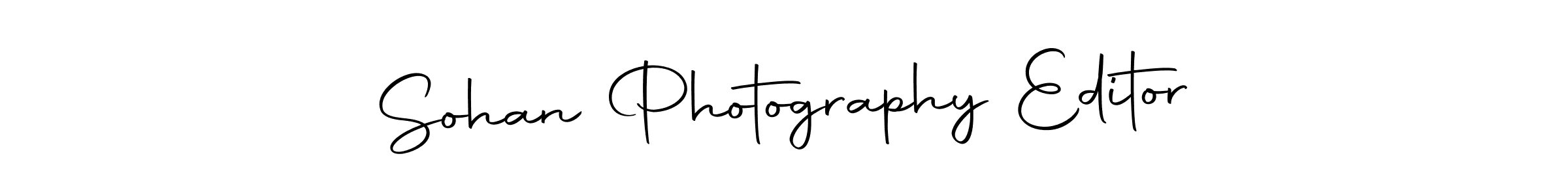 This is the best signature style for the Sohan Photography Editor name. Also you like these signature font (Autography-DOLnW). Mix name signature. Sohan Photography Editor signature style 10 images and pictures png