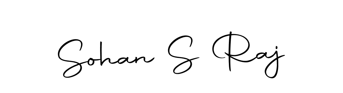 How to make Sohan S Raj signature? Autography-DOLnW is a professional autograph style. Create handwritten signature for Sohan S Raj name. Sohan S Raj signature style 10 images and pictures png