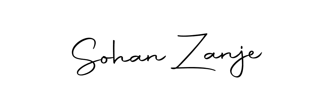 Make a short Sohan Zanje signature style. Manage your documents anywhere anytime using Autography-DOLnW. Create and add eSignatures, submit forms, share and send files easily. Sohan Zanje signature style 10 images and pictures png