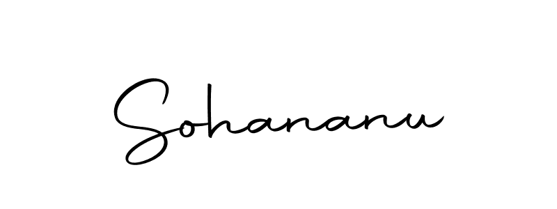 Similarly Autography-DOLnW is the best handwritten signature design. Signature creator online .You can use it as an online autograph creator for name Sohananu. Sohananu signature style 10 images and pictures png