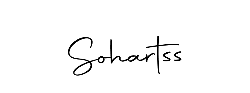 Make a beautiful signature design for name Sohartss. With this signature (Autography-DOLnW) style, you can create a handwritten signature for free. Sohartss signature style 10 images and pictures png