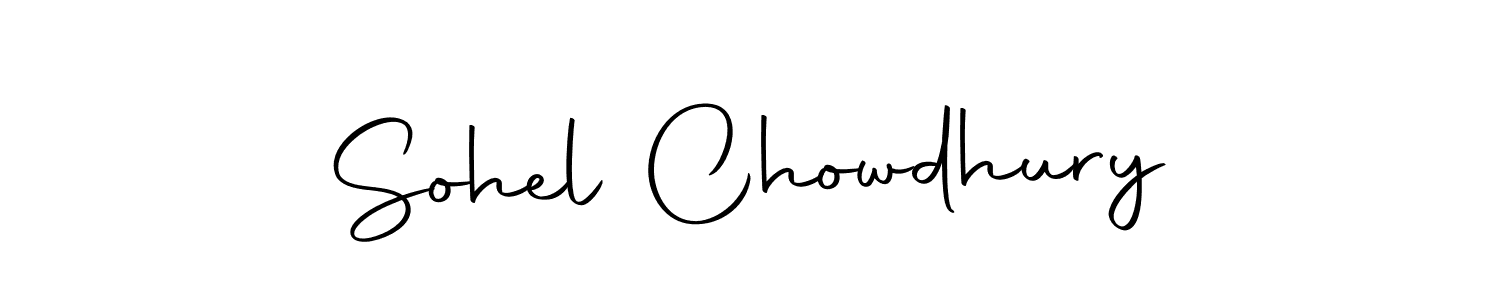 Use a signature maker to create a handwritten signature online. With this signature software, you can design (Autography-DOLnW) your own signature for name Sohel Chowdhury. Sohel Chowdhury signature style 10 images and pictures png