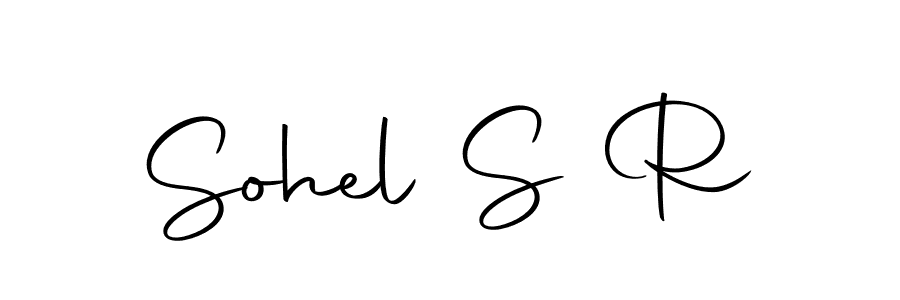 Design your own signature with our free online signature maker. With this signature software, you can create a handwritten (Autography-DOLnW) signature for name Sohel S R. Sohel S R signature style 10 images and pictures png