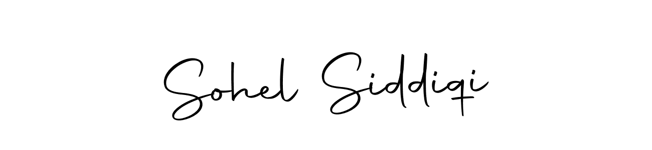 Make a short Sohel Siddiqi signature style. Manage your documents anywhere anytime using Autography-DOLnW. Create and add eSignatures, submit forms, share and send files easily. Sohel Siddiqi signature style 10 images and pictures png