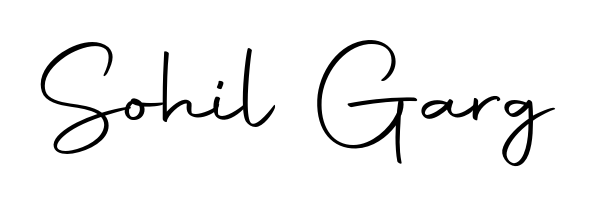 The Autography-DOLnW handwriting style adds charm and authenticity to name Sohil Garg. A wonderful choice for personal thank-you notes. Sohil Garg signature style 10 images and pictures png