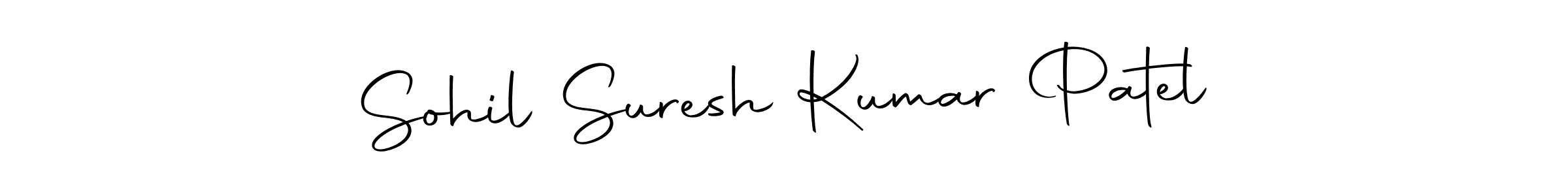 if you are searching for the best signature style for your name Sohil Suresh Kumar Patel. so please give up your signature search. here we have designed multiple signature styles  using Autography-DOLnW. Sohil Suresh Kumar Patel signature style 10 images and pictures png