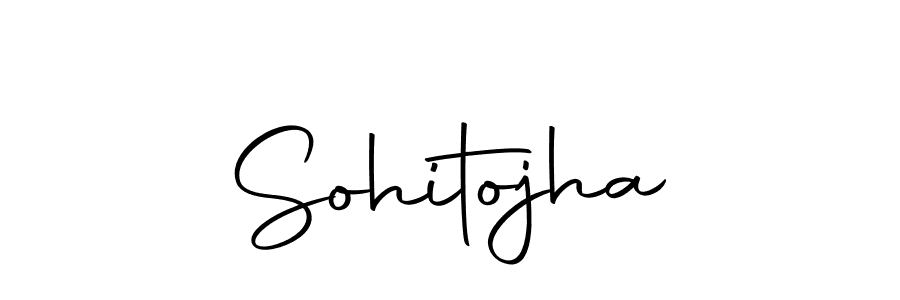 Make a beautiful signature design for name Sohitojha. Use this online signature maker to create a handwritten signature for free. Sohitojha signature style 10 images and pictures png