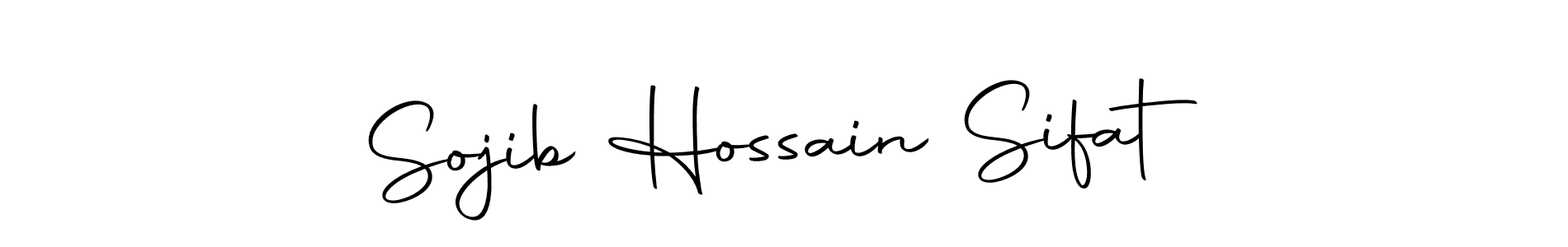 You should practise on your own different ways (Autography-DOLnW) to write your name (Sojib Hossain Sifat) in signature. don't let someone else do it for you. Sojib Hossain Sifat signature style 10 images and pictures png