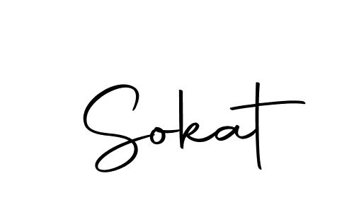 Make a beautiful signature design for name Sokat. With this signature (Autography-DOLnW) style, you can create a handwritten signature for free. Sokat signature style 10 images and pictures png
