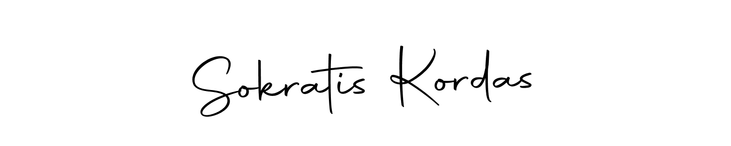 Make a beautiful signature design for name Sokratis Kordas. With this signature (Autography-DOLnW) style, you can create a handwritten signature for free. Sokratis Kordas signature style 10 images and pictures png