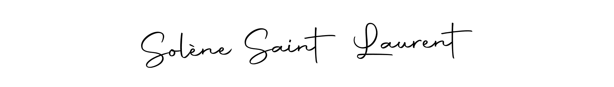 Check out images of Autograph of Solène Saint Laurent name. Actor Solène Saint Laurent Signature Style. Autography-DOLnW is a professional sign style online. Solène Saint Laurent signature style 10 images and pictures png