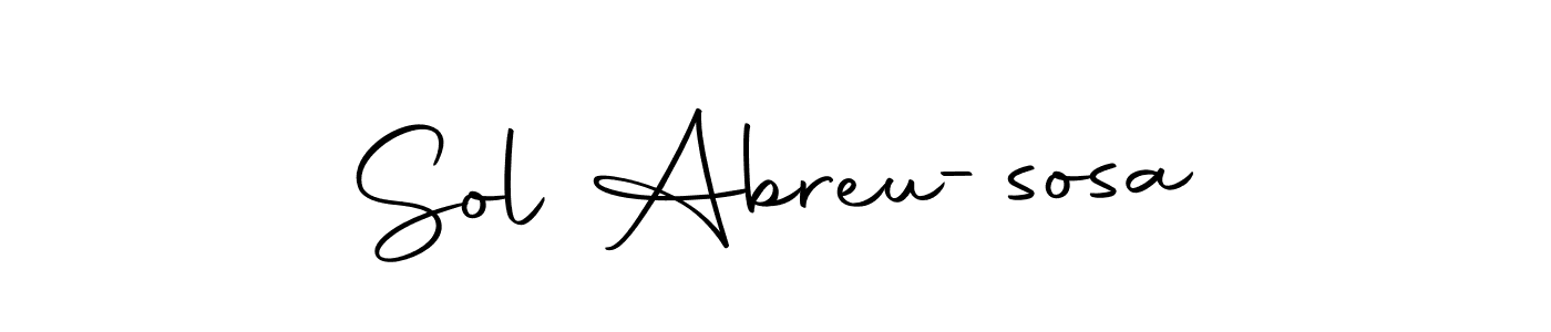 How to Draw Sol Abreu-sosa signature style? Autography-DOLnW is a latest design signature styles for name Sol Abreu-sosa. Sol Abreu-sosa signature style 10 images and pictures png