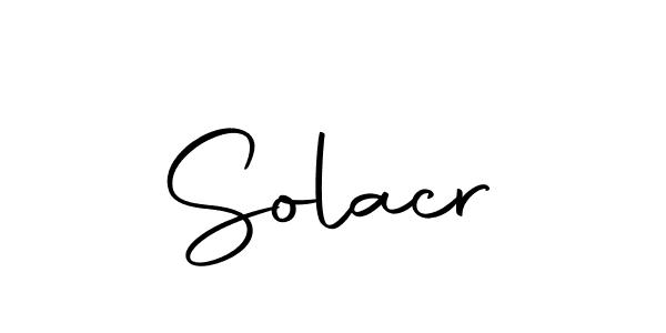 Make a beautiful signature design for name Solacr. Use this online signature maker to create a handwritten signature for free. Solacr signature style 10 images and pictures png