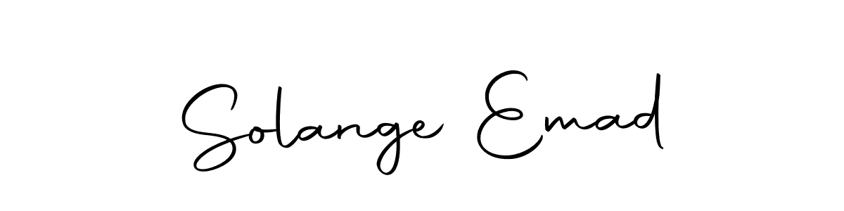 Similarly Autography-DOLnW is the best handwritten signature design. Signature creator online .You can use it as an online autograph creator for name Solange Emad. Solange Emad signature style 10 images and pictures png