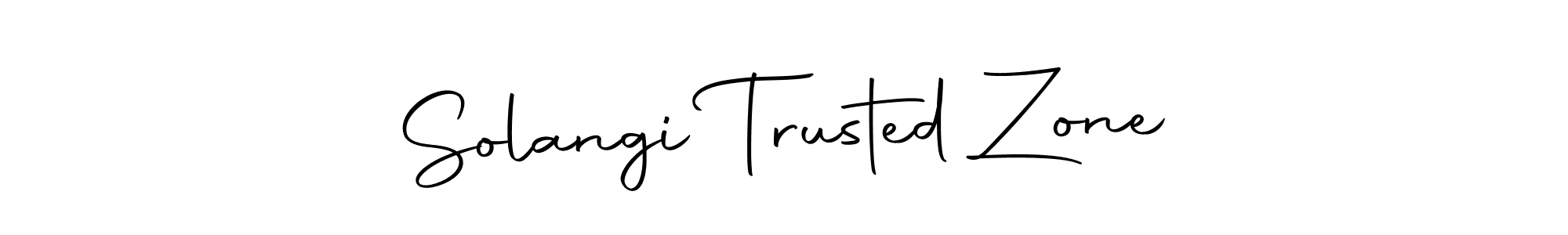 Make a beautiful signature design for name Solangi Trusted Zone. Use this online signature maker to create a handwritten signature for free. Solangi Trusted Zone signature style 10 images and pictures png