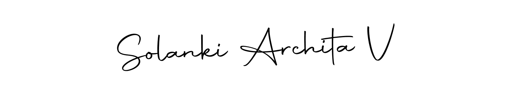 Best and Professional Signature Style for Solanki Archita V. Autography-DOLnW Best Signature Style Collection. Solanki Archita V signature style 10 images and pictures png