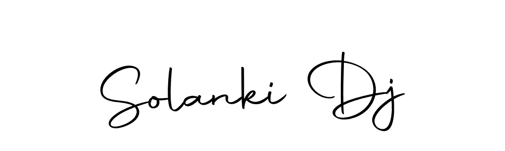 Similarly Autography-DOLnW is the best handwritten signature design. Signature creator online .You can use it as an online autograph creator for name Solanki Dj. Solanki Dj signature style 10 images and pictures png