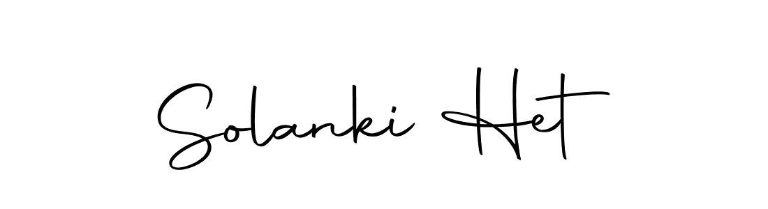 Use a signature maker to create a handwritten signature online. With this signature software, you can design (Autography-DOLnW) your own signature for name Solanki Het. Solanki Het signature style 10 images and pictures png