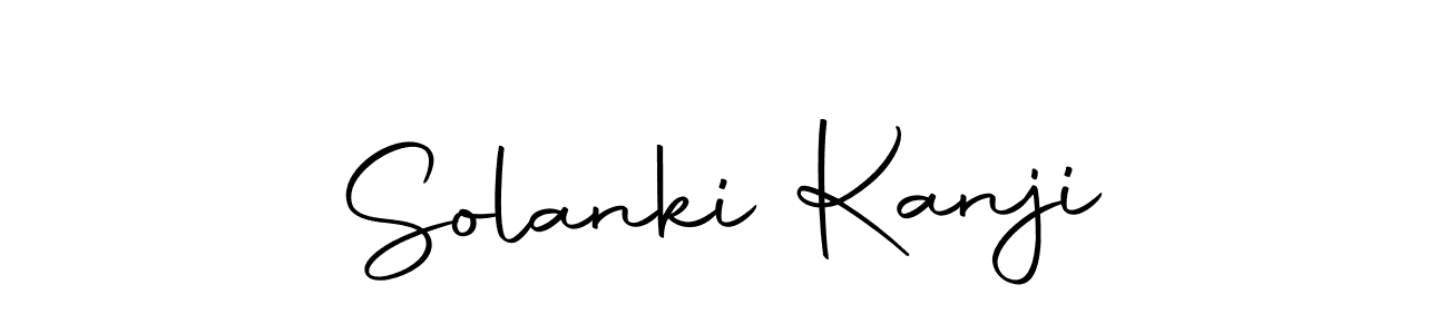 Make a beautiful signature design for name Solanki Kanji. Use this online signature maker to create a handwritten signature for free. Solanki Kanji signature style 10 images and pictures png