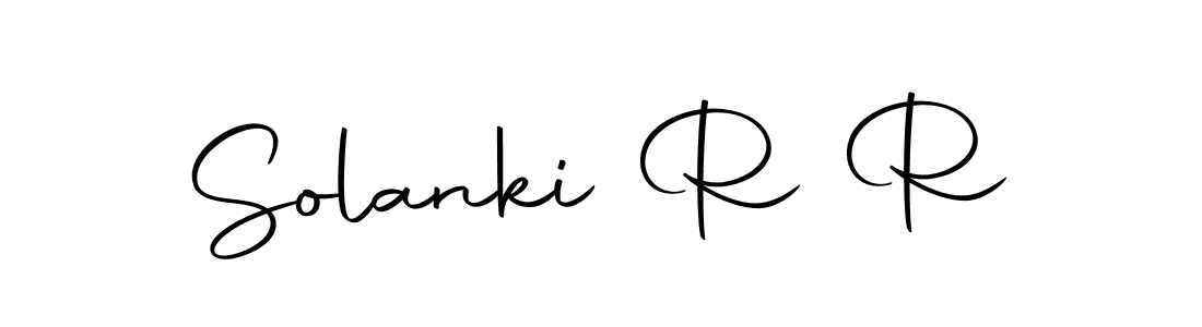 It looks lik you need a new signature style for name Solanki R R. Design unique handwritten (Autography-DOLnW) signature with our free signature maker in just a few clicks. Solanki R R signature style 10 images and pictures png