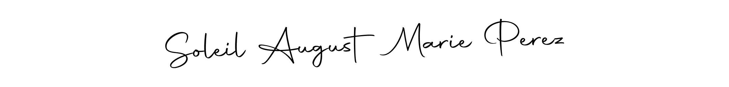 See photos of Soleil August Marie Perez official signature by Spectra . Check more albums & portfolios. Read reviews & check more about Autography-DOLnW font. Soleil August Marie Perez signature style 10 images and pictures png