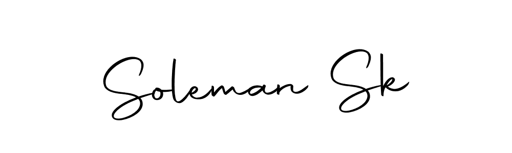 The best way (Autography-DOLnW) to make a short signature is to pick only two or three words in your name. The name Soleman Sk include a total of six letters. For converting this name. Soleman Sk signature style 10 images and pictures png