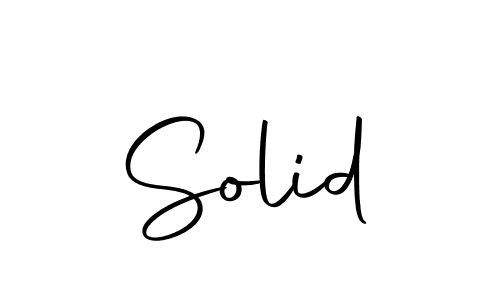 Make a beautiful signature design for name Solid. With this signature (Autography-DOLnW) style, you can create a handwritten signature for free. Solid signature style 10 images and pictures png