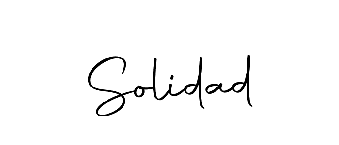 Make a beautiful signature design for name Solidad. Use this online signature maker to create a handwritten signature for free. Solidad signature style 10 images and pictures png
