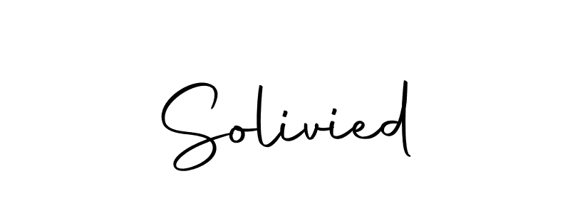 Also we have Solivied name is the best signature style. Create professional handwritten signature collection using Autography-DOLnW autograph style. Solivied signature style 10 images and pictures png