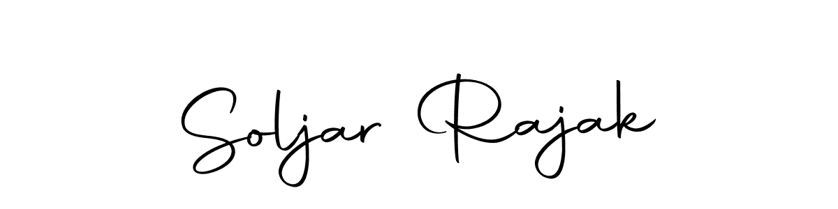You should practise on your own different ways (Autography-DOLnW) to write your name (Soljar Rajak) in signature. don't let someone else do it for you. Soljar Rajak signature style 10 images and pictures png