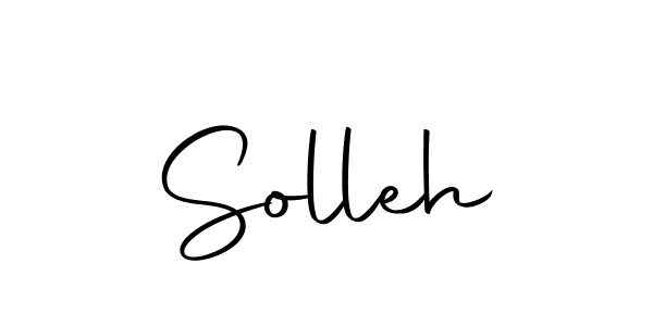 Make a short Solleh signature style. Manage your documents anywhere anytime using Autography-DOLnW. Create and add eSignatures, submit forms, share and send files easily. Solleh signature style 10 images and pictures png