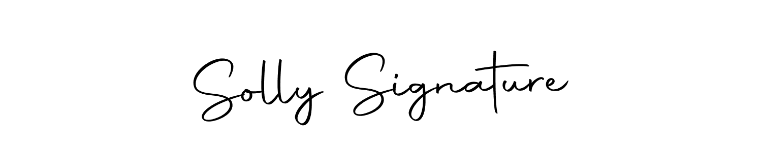 Also we have Solly Signature name is the best signature style. Create professional handwritten signature collection using Autography-DOLnW autograph style. Solly Signature signature style 10 images and pictures png