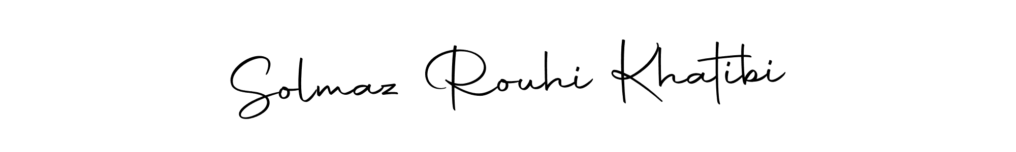 Once you've used our free online signature maker to create your best signature Autography-DOLnW style, it's time to enjoy all of the benefits that Solmaz Rouhi Khatibi name signing documents. Solmaz Rouhi Khatibi signature style 10 images and pictures png