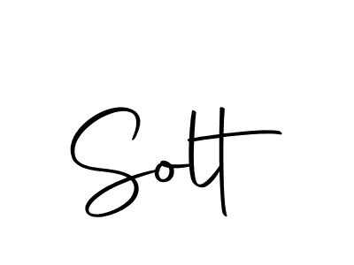 You should practise on your own different ways (Autography-DOLnW) to write your name (Solt) in signature. don't let someone else do it for you. Solt signature style 10 images and pictures png