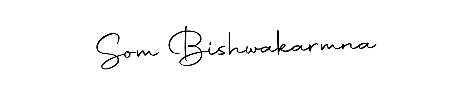 You should practise on your own different ways (Autography-DOLnW) to write your name (Som Bishwakarmna) in signature. don't let someone else do it for you. Som Bishwakarmna signature style 10 images and pictures png