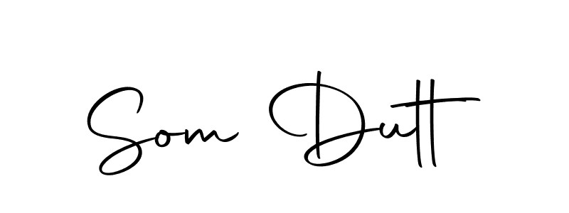 Design your own signature with our free online signature maker. With this signature software, you can create a handwritten (Autography-DOLnW) signature for name Som Dutt. Som Dutt signature style 10 images and pictures png