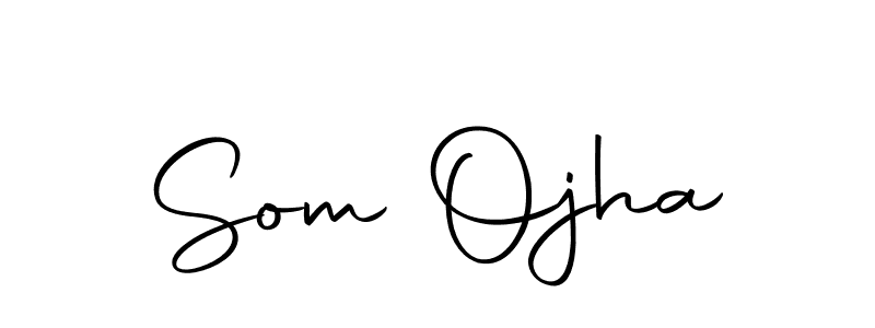 How to make Som Ojha signature? Autography-DOLnW is a professional autograph style. Create handwritten signature for Som Ojha name. Som Ojha signature style 10 images and pictures png