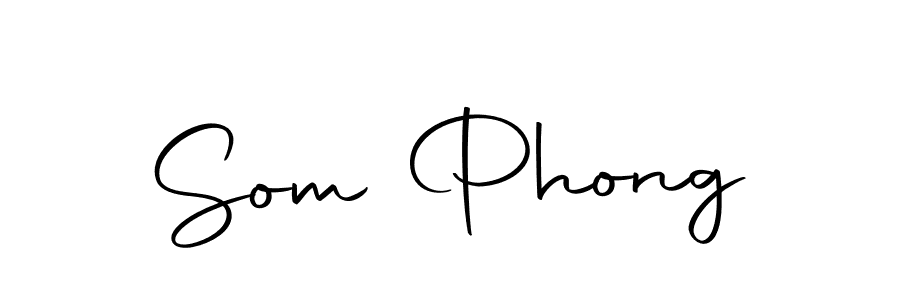 Create a beautiful signature design for name Som Phong. With this signature (Autography-DOLnW) fonts, you can make a handwritten signature for free. Som Phong signature style 10 images and pictures png