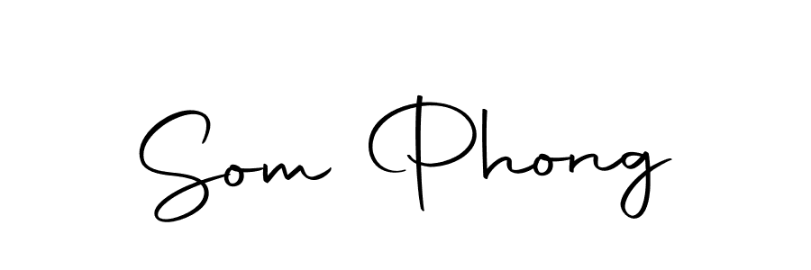 Create a beautiful signature design for name Som Phong. With this signature (Autography-DOLnW) fonts, you can make a handwritten signature for free. Som Phong signature style 10 images and pictures png