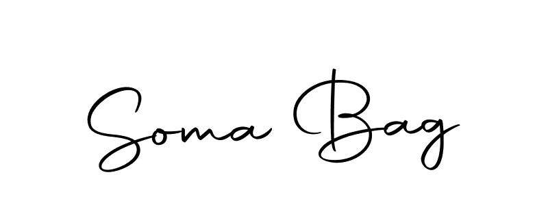 Also we have Soma Bag name is the best signature style. Create professional handwritten signature collection using Autography-DOLnW autograph style. Soma Bag signature style 10 images and pictures png