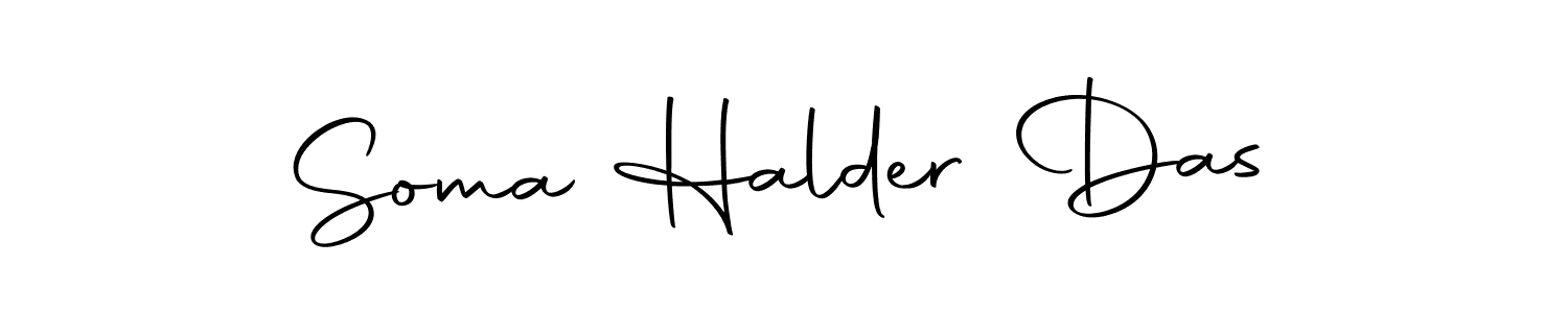 Also we have Soma Halder Das name is the best signature style. Create professional handwritten signature collection using Autography-DOLnW autograph style. Soma Halder Das signature style 10 images and pictures png