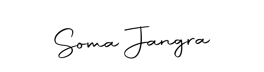 It looks lik you need a new signature style for name Soma Jangra. Design unique handwritten (Autography-DOLnW) signature with our free signature maker in just a few clicks. Soma Jangra signature style 10 images and pictures png
