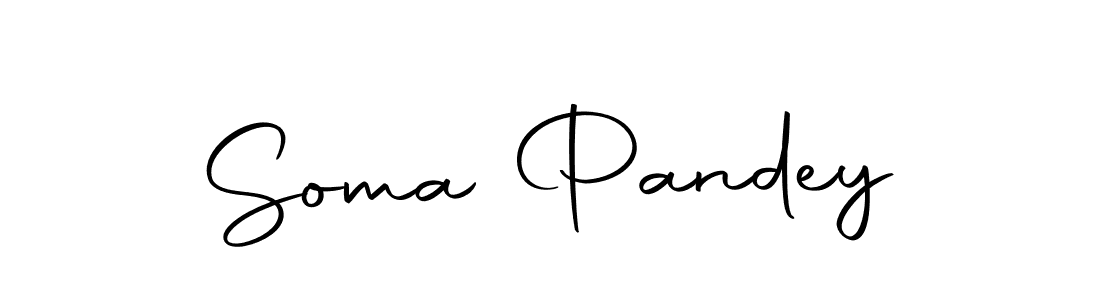 Soma Pandey stylish signature style. Best Handwritten Sign (Autography-DOLnW) for my name. Handwritten Signature Collection Ideas for my name Soma Pandey. Soma Pandey signature style 10 images and pictures png