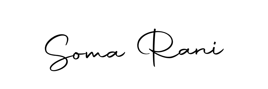 if you are searching for the best signature style for your name Soma Rani. so please give up your signature search. here we have designed multiple signature styles  using Autography-DOLnW. Soma Rani signature style 10 images and pictures png