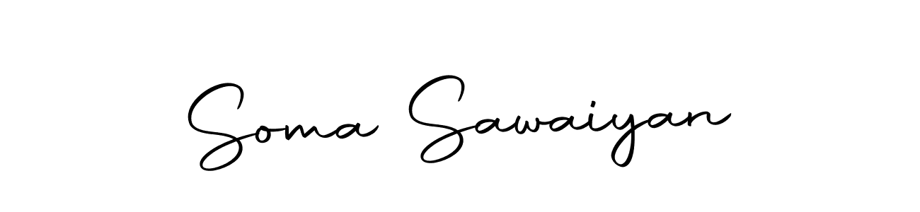 How to make Soma Sawaiyan name signature. Use Autography-DOLnW style for creating short signs online. This is the latest handwritten sign. Soma Sawaiyan signature style 10 images and pictures png