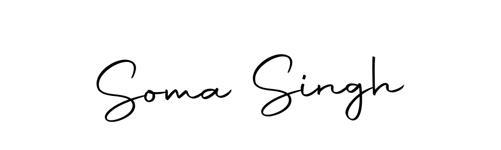 Make a beautiful signature design for name Soma Singh. Use this online signature maker to create a handwritten signature for free. Soma Singh signature style 10 images and pictures png